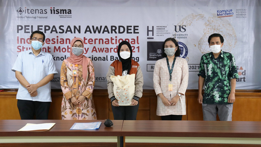  Pelepasan Peserta Program Indonesian International Student Mobility Award 2021